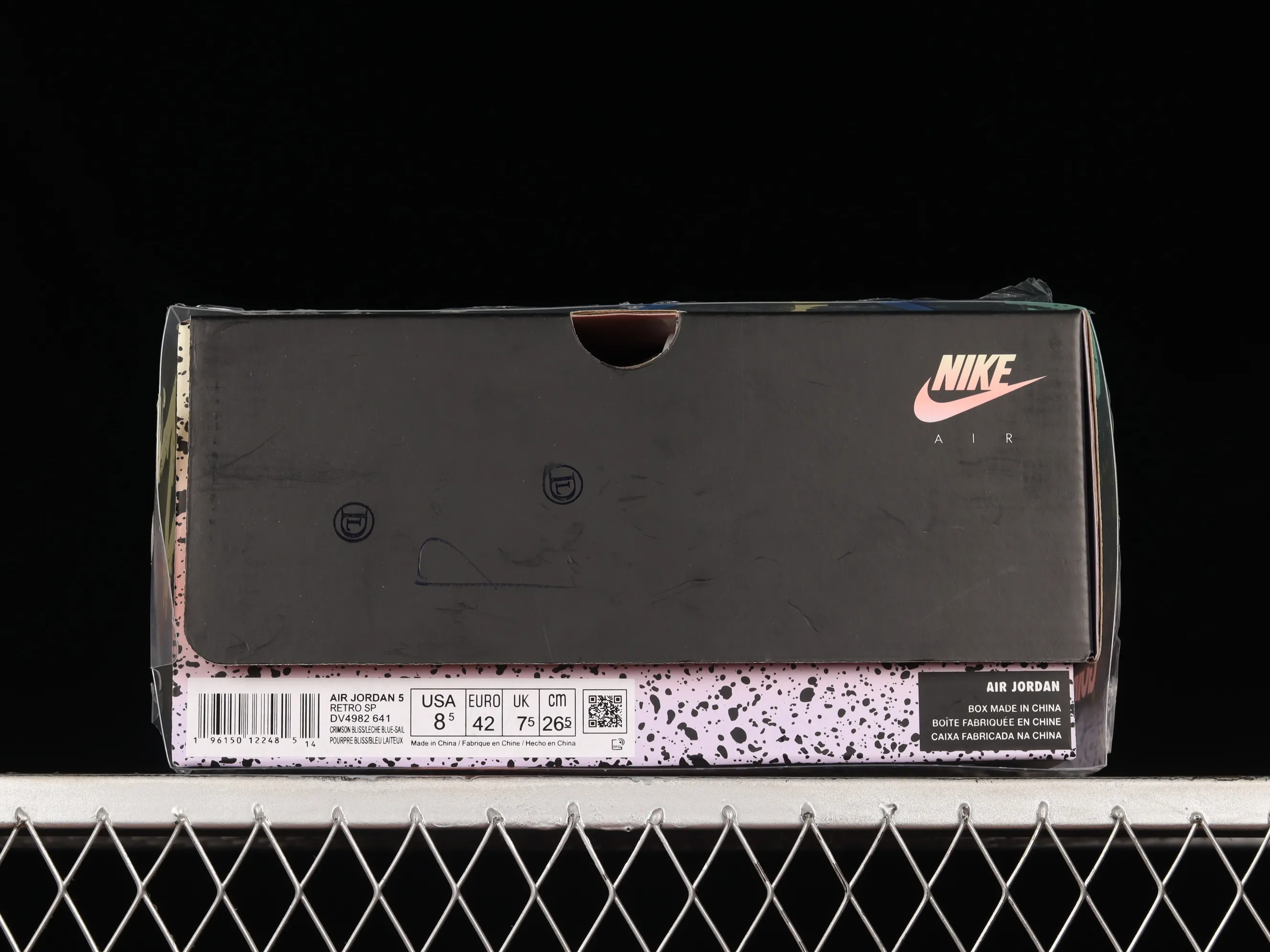 All categories Air Jordan Jordan series basketball shoes Air Jordan 5 DJ Khaled x Air Jordan 5 We The Best "Crimson Bliss" AJ5 Joe 5 joint model DV4982-641